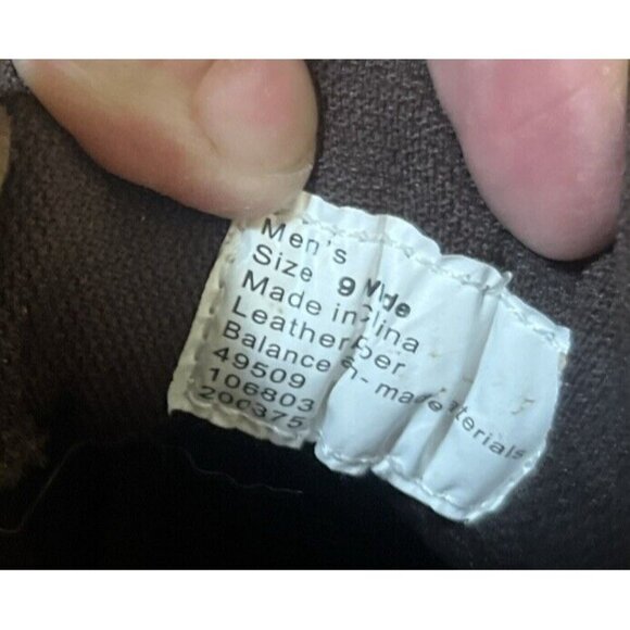 Duluth Trading Company Leather Boots, Men's Size 9 Wide Brown Lace Up - Picture 9 of 10